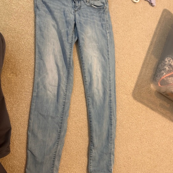 Garage Denim - Garage Women’s Skinny Jeans | Size 5 | Light Wash High Rise Denim